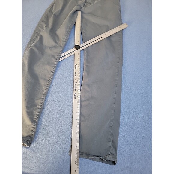 Mavi Jeans Pants Mens 32x30 Straight Zach Green Stretch Preppy Low Rise Khakis - Picture 2 of 14